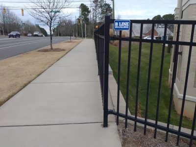 Residential Aluminum Fencing Repair