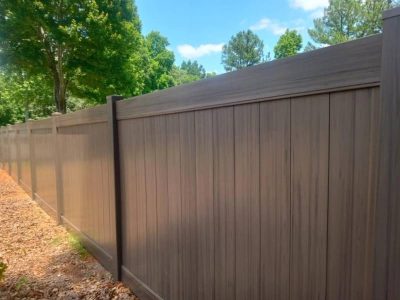 Wooden Fence Installation